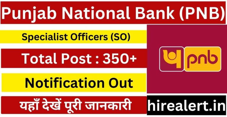 Punjab National Bank (PNB) Specialist Officer (SO)  2025: Everything You Need to Know About Opportunities